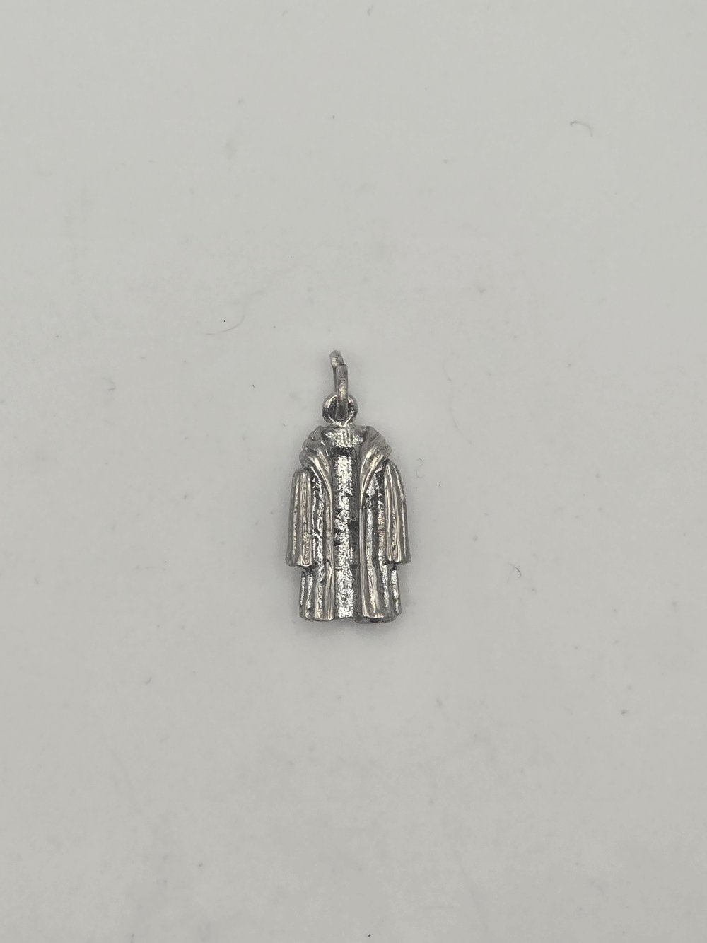 Sterling Silver Rembrandt Fur Coat Charm